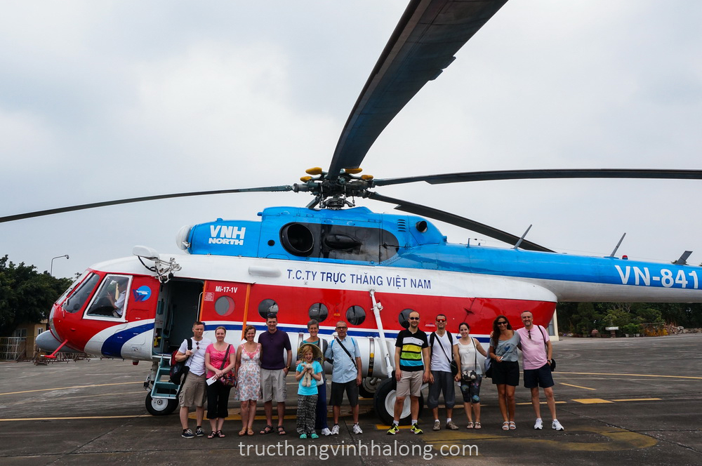 Khách của chúng tôi thuê riêng Mi-17