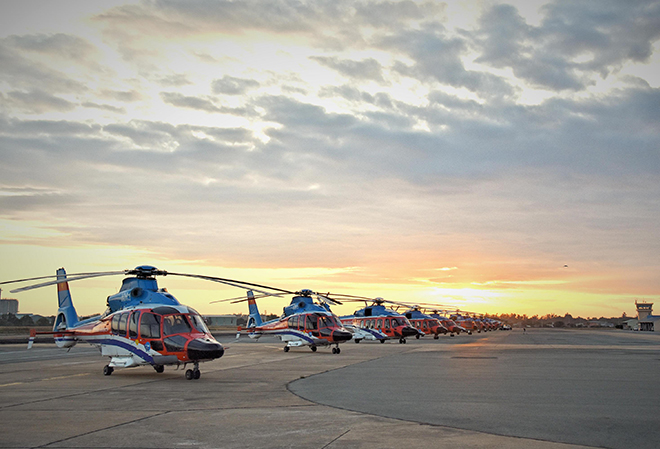 Các loại trực thăng phục vụ khách du lịch ở Việt Nam