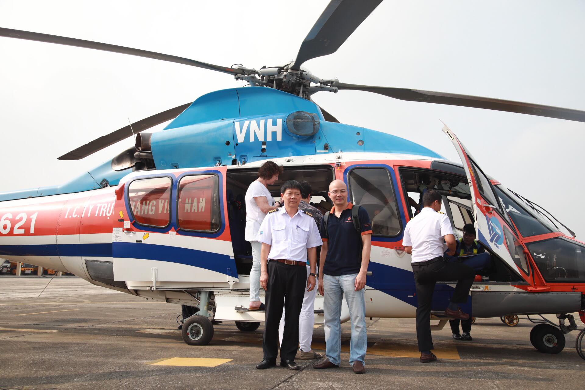 Chụp ảnh cùng phi công